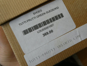Pre-Loved Louboutin Shoes UK Size 5 1/2 Original Box. As New