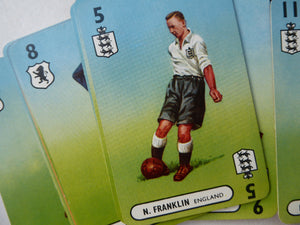 1940s Vintage Football Card Game. International Football Whist Pepys