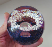 Load image into Gallery viewer, Alastair MacIntosh 1993 Scottish Caithness Glass Paperweight Blue Splash
