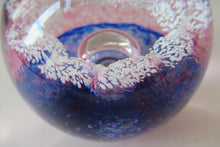 Load image into Gallery viewer, Alastair MacIntosh 1993 Scottish Caithness Glass Paperweight Blue Splash
