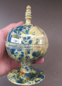 Antique Scottish Pottery Money Box 1916 Rosslyn Pottery Pirie Bank