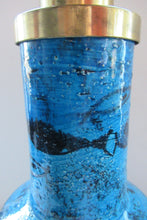 Load image into Gallery viewer, Rare Aldo Londi Bitossi Rimini Blue Pesce or Fish Dish 1960s
