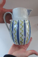 Load image into Gallery viewer, Large 1950s Buchan Stoneware Jug Hebrides Pattern
