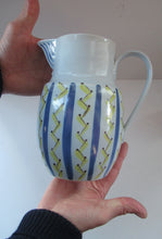 Load image into Gallery viewer, Large 1950s Buchan Stoneware Jug Hebrides Pattern
