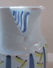 Load image into Gallery viewer, Large 1950s Buchan Stoneware Jug Hebrides Pattern
