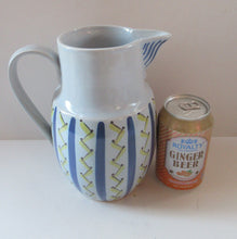 Load image into Gallery viewer, Large 1950s Buchan Stoneware Jug Hebrides Pattern
