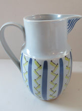 Load image into Gallery viewer, Large 1950s Buchan Stoneware Jug Hebrides Pattern
