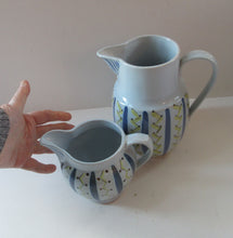 Load image into Gallery viewer, Large 1950s Buchan Stoneware Jug Hebrides Pattern
