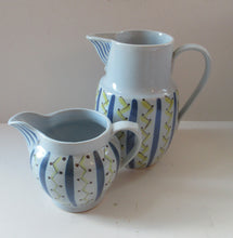 Load image into Gallery viewer, Large 1950s Buchan Stoneware Jug Hebrides Pattern
