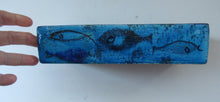Load image into Gallery viewer, Rare Aldo Londi Bitossi Rimini Blue Pesce or Fish Dish 1960s
