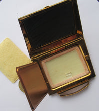 Load image into Gallery viewer, 1950s Vintage Powder Compact in Shape of a Handbag. Mascot
