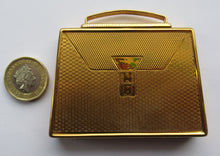 Load image into Gallery viewer, 1950s Vintage Powder Compact in Shape of a Handbag. Mascot
