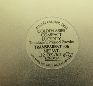 Estee Lauder Powder Compact Aries the Ram Zodiac 