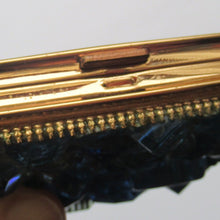 Load image into Gallery viewer, French 1950s Powder Compact Jewel Encrusted Top
