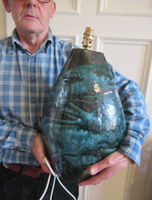 Load image into Gallery viewer, Peter Ellery Newlyn Studio Pottery Lamp Base Bowjey Cornish Art Pottery
