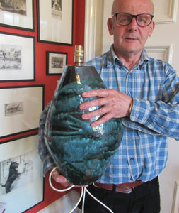 Peter Ellery Newlyn Studio Pottery Lamp Base Bowjey Cornish Art Pottery