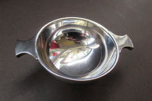 Load image into Gallery viewer, Solid Silver Drinking Quaich 1930 Birmingham Hallmark Art Deco Design
