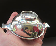 Load image into Gallery viewer, Solid Silver Drinking Quaich 1930 Birmingham Hallmark Art Deco Design
