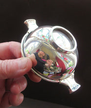 Load image into Gallery viewer, Solid Silver Drinking Quaich 1930 Birmingham Hallmark Art Deco Design
