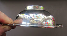 Load image into Gallery viewer, Solid Silver Drinking Quaich 1930 Birmingham Hallmark Art Deco Design
