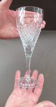 Load image into Gallery viewer, Edinburgh Crystal Millemmium Large Wine Glasses Etched Mark
