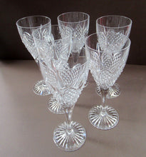 Load image into Gallery viewer, Edinburgh Crystal Millemmium Large Wine Glasses Etched Mark
