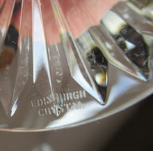 Load image into Gallery viewer, Edinburgh Crystal Millemmium Large Wine Glasses Etched Mark
