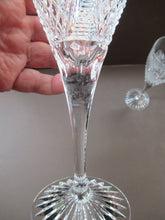 Load image into Gallery viewer, Edinburgh Crystal Millemmium Large Wine Glasses Etched Mark
