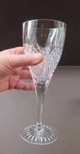Load image into Gallery viewer, Edinburgh Crystal Millemmium Large Wine Glasses Etched Mark
