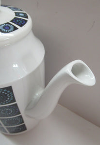 1960s Madeira Pattern Midwinter Pottery Coffee Pot