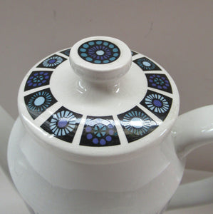 1960s Madeira Pattern Midwinter Pottery Coffee Pot