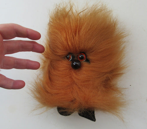 1960s Fuzzy Wuzzy Hairy Gonk: Fairground Prize Vintage Toys