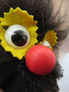 1960s Fuzzy Wuzzy Hairy Gonk: Fairground Prize Vintage Toys
