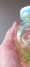 Load image into Gallery viewer, Antique Webb Glass or Walsh Walsh Thorn Glass Bowl Vase
