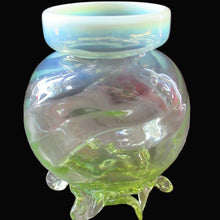Load image into Gallery viewer, Antique Webb Glass or Walsh Walsh Thorn Glass Bowl Vase
