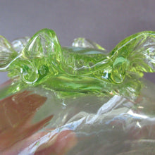 Load image into Gallery viewer, Antique Webb Glass or Walsh Walsh Thorn Glass Bowl Vase

