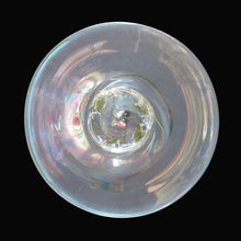 Load image into Gallery viewer, Stuart Glass Art Nouveau Cairngorm Vase with Peacock Trails Vaseline Edwardian
