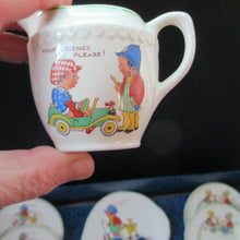 Load image into Gallery viewer, Vintage 1950s AMERSHAM Child&#39;s Nursery Tea Set. Four Place Settings
