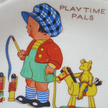 Load image into Gallery viewer, Vintage 1950s AMERSHAM Child&#39;s Nursery Tea Set. Four Place Settings
