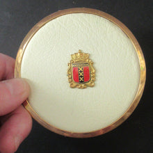 Load image into Gallery viewer, Vintage Face Powder Compact with Amsterdam City Crest
