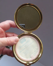 Load image into Gallery viewer, 1960s Powder Compact by Kigu. Blue Enamel and Zodiac Signs
