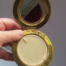 Load image into Gallery viewer, 1930s Art Deco Celluloid Compact with Crinoline Lady Decoration
