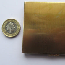 Load image into Gallery viewer, Vintage 1950s Oblong Powder Compact with Mother of Pearl Lid
