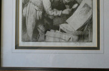 Load image into Gallery viewer, 1920s Percy Lancaster Three Print Connoisseures Limited Edition Etching. Pencil Signed
