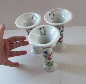 Antique Scottish Pottery Kirkcaldy Methven Airlie Ware Candlesticks