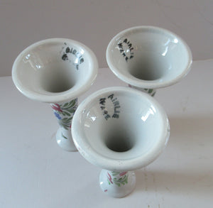 Antique Scottish Pottery Kirkcaldy Methven Airlie Ware Candlesticks
