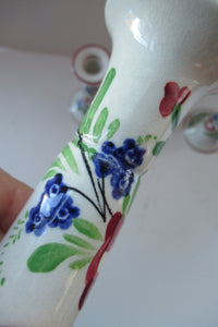 Antique Scottish Pottery Kirkcaldy Methven Airlie Ware Candlesticks