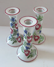 Load image into Gallery viewer, Antique Scottish Pottery Kirkcaldy Methven Airlie Ware Candlesticks
