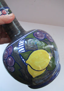 Art Pottery Scottish Pottery Mak Merry 1920s Tall Bottle Vase