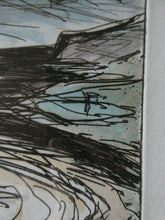 Load image into Gallery viewer, John Houston Storm over North Berwick Etching 

